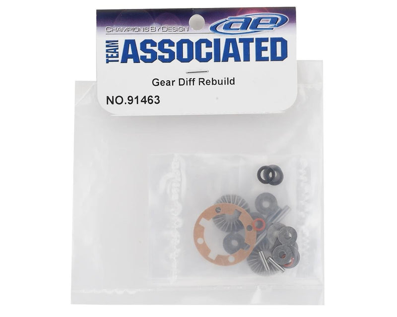91463 Team Associated Gear Differential Rebuild
