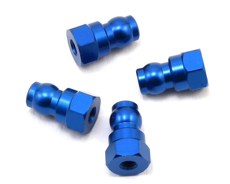 91816 Team Associated 12mm Aluminum Shock Bushings (Blue)