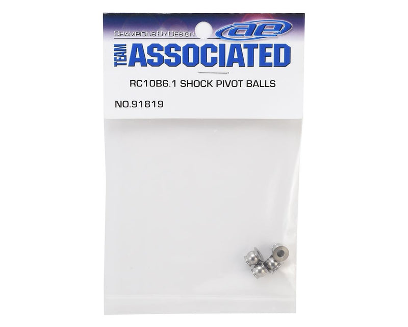 91819 Team Associated B6.1/B6.1D Shock Pivot Ball (4)