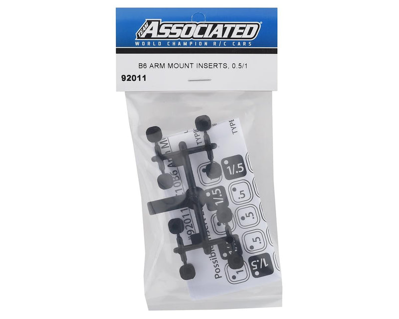 92011 Team Associated B6 Arm Mount Inserts