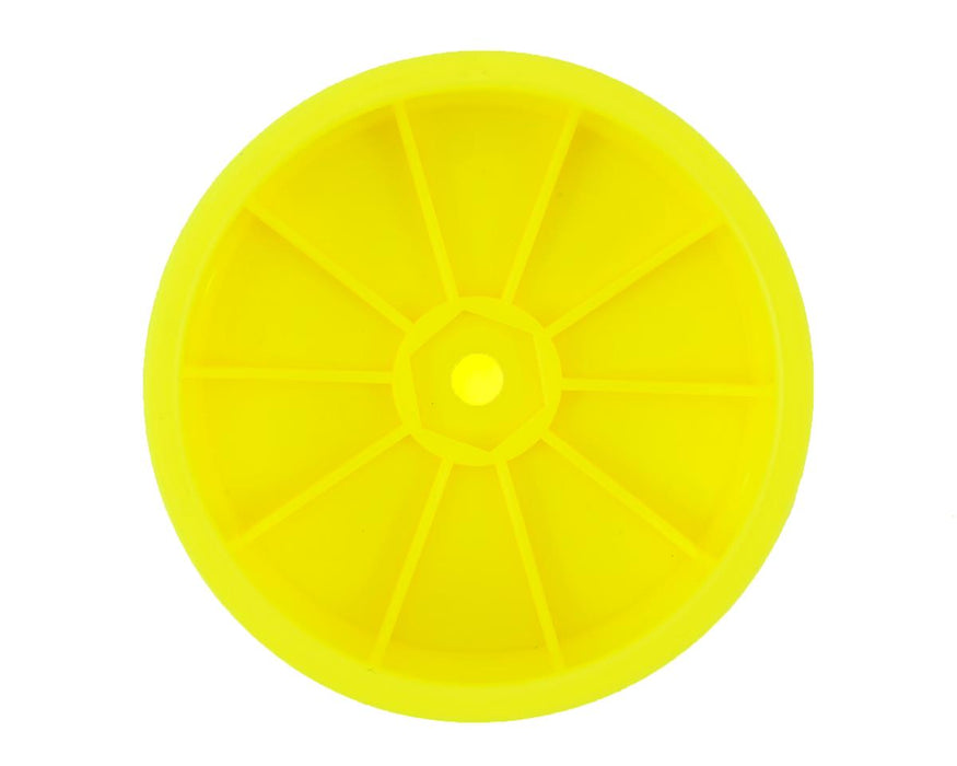 92096 Team Associated 12mm Hex 2.2 4WD Front Buggy Wheels (2) (B64) (Yellow)