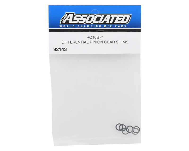 92143 Team Associated RC10B74 Differential Pinion Gear Shims (6)