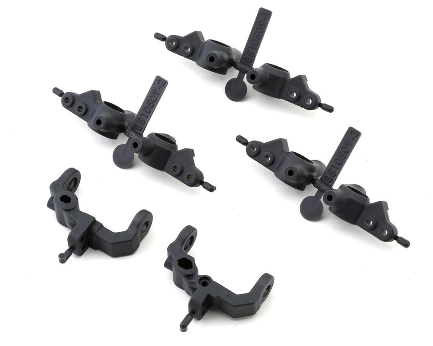 92415 Team Associated RC10B7 B7 Factory Team Caster & Steering Blocks (Carbon)