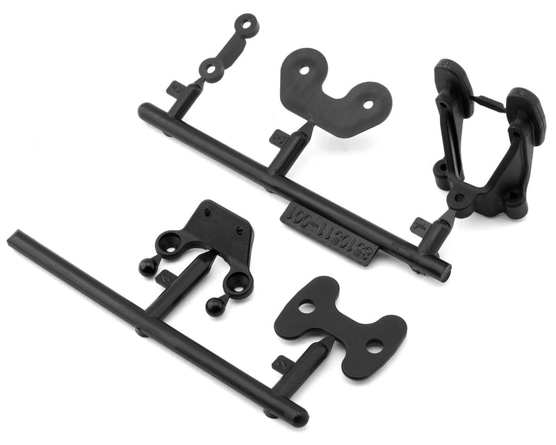 92417 Team Associated RC10B7 Rear Wing & Body Mounts Set