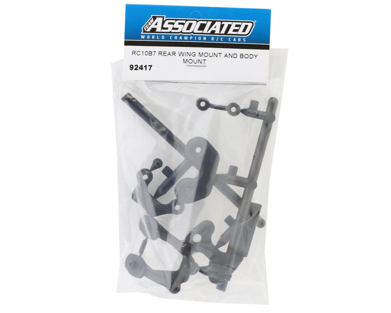 92417 Team Associated RC10B7 Rear Wing & Body Mounts Set