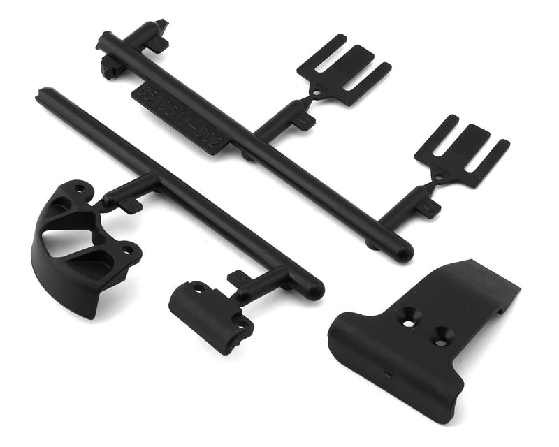 92427 Team Associated RC10B7 Spur Gear Cover, Bumpers & Bulkhead Shims Set