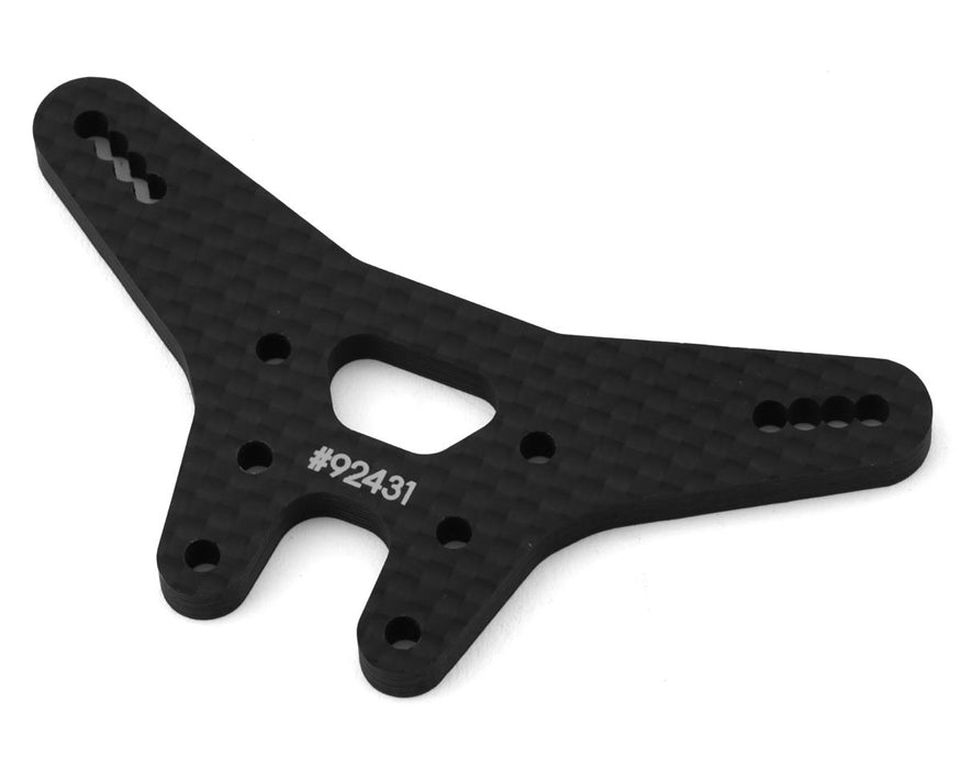 92431 Team Associated RC10B7 B7 Carbon Fiber Rear Shock Tower