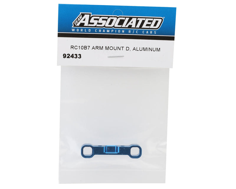 92433 Team Associated RC10B7 B7 Aluminum Arm Mount "D Block"