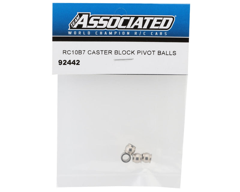 Team Associated RC10B7 B7 Caster Block Pivot Balls (4) 92442