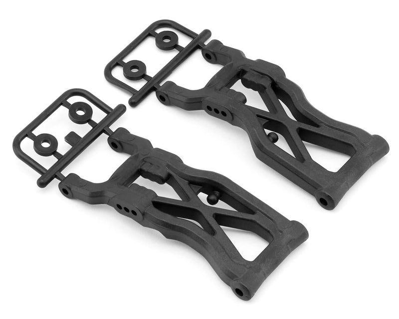 92589 Team Associated RC10B7.1 Factory Team V2 Carbon Rear Suspension Arms (2) (78mm)