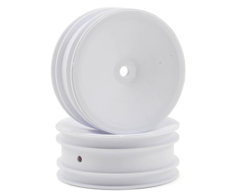 9690 Team Associated 12mm Hex 2.2 Front Buggy Wheels (2) (B6) (White)