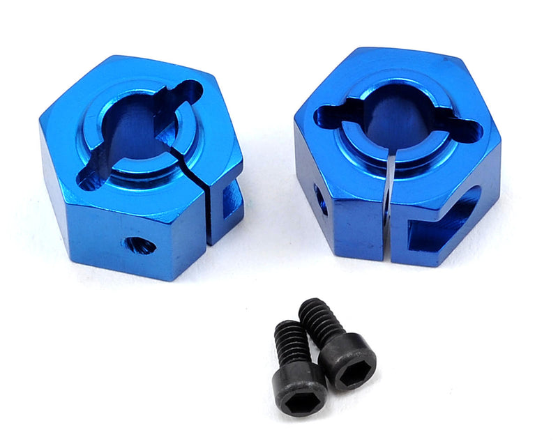 9892 Team Associated Aluminum Clamping Wheel Hex 12mm Rear SC10 (2)