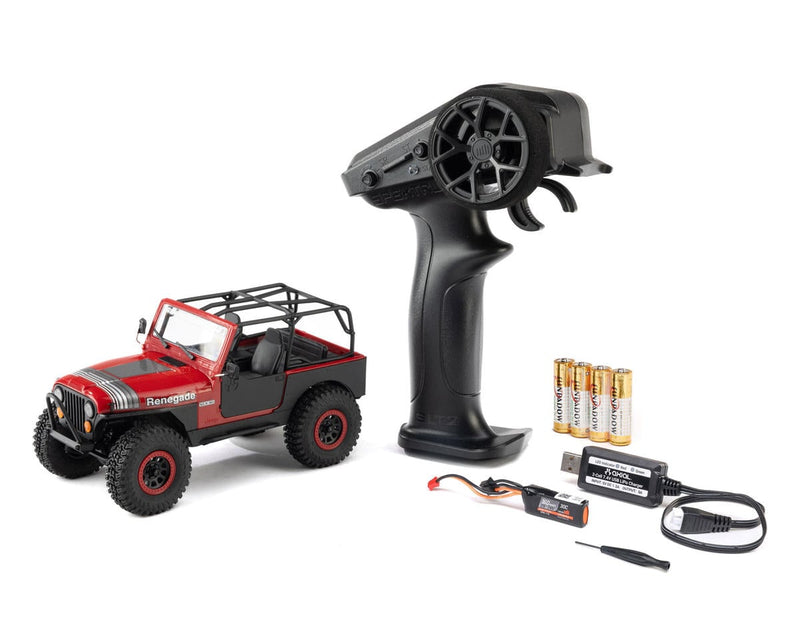 AXI-3273T ****PRE-ORDER**** Axial SCX30 Jeep CJ-7 Renegade 1/30 4WD RTR Scale Mini Crawler w/2.4GHz Radio, Battery & Charger