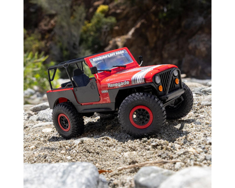AXI-3273T ****PRE-ORDER**** Axial SCX30 Jeep CJ-7 Renegade 1/30 4WD RTR Scale Mini Crawler w/2.4GHz Radio, Battery & Charger