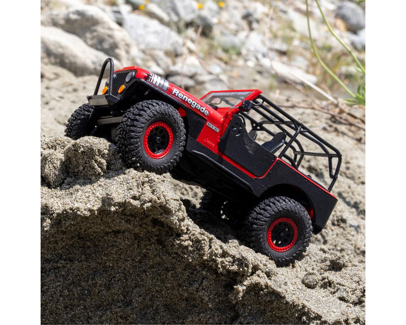 AXI-3273T ****PRE-ORDER**** Axial SCX30 Jeep CJ-7 Renegade 1/30 4WD RTR Scale Mini Crawler w/2.4GHz Radio, Battery & Charger