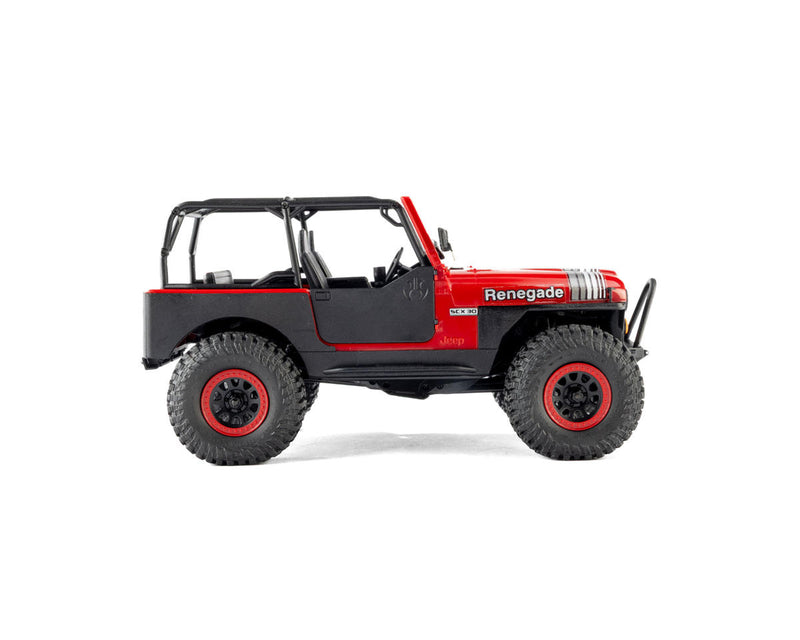 AXI-3273T ****PRE-ORDER**** Axial SCX30 Jeep CJ-7 Renegade 1/30 4WD RTR Scale Mini Crawler w/2.4GHz Radio, Battery & Charger