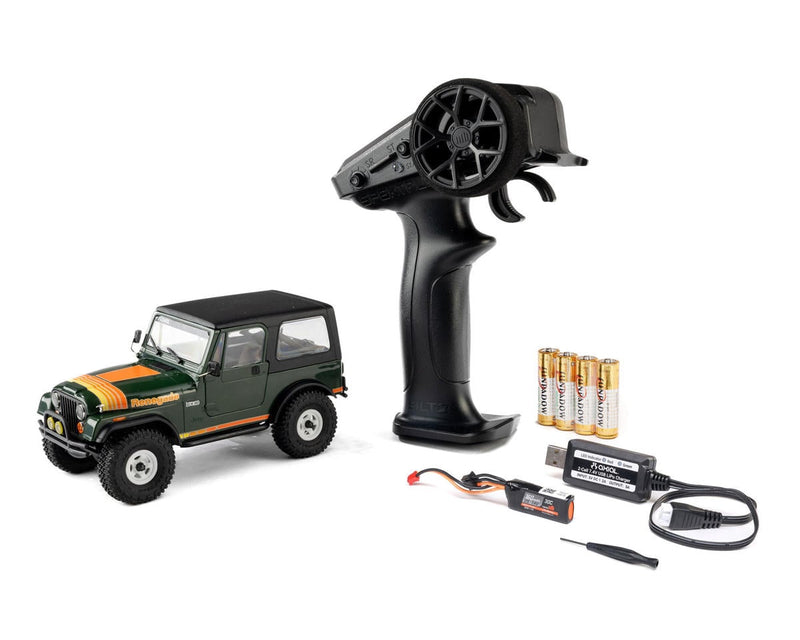 AXI-3273T ****PRE-ORDER**** Axial SCX30 Jeep CJ-7 Renegade 1/30 4WD RTR Scale Mini Crawler w/2.4GHz Radio, Battery & Charger