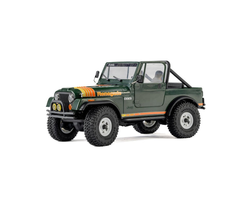 AXI-3273T ****PRE-ORDER**** Axial SCX30 Jeep CJ-7 Renegade 1/30 4WD RTR Scale Mini Crawler w/2.4GHz Radio, Battery & Charger
