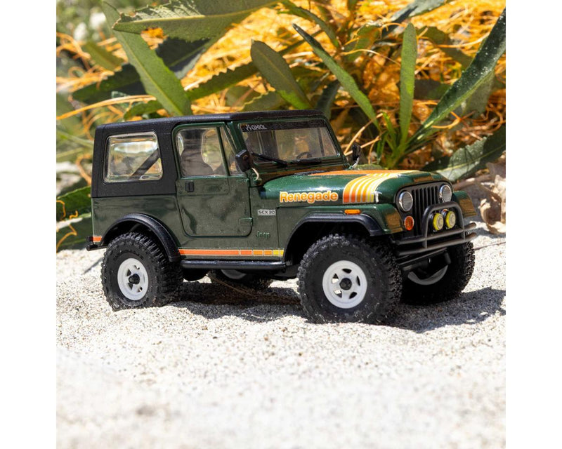 AXI-3273T ****PRE-ORDER**** Axial SCX30 Jeep CJ-7 Renegade 1/30 4WD RTR Scale Mini Crawler w/2.4GHz Radio, Battery & Charger