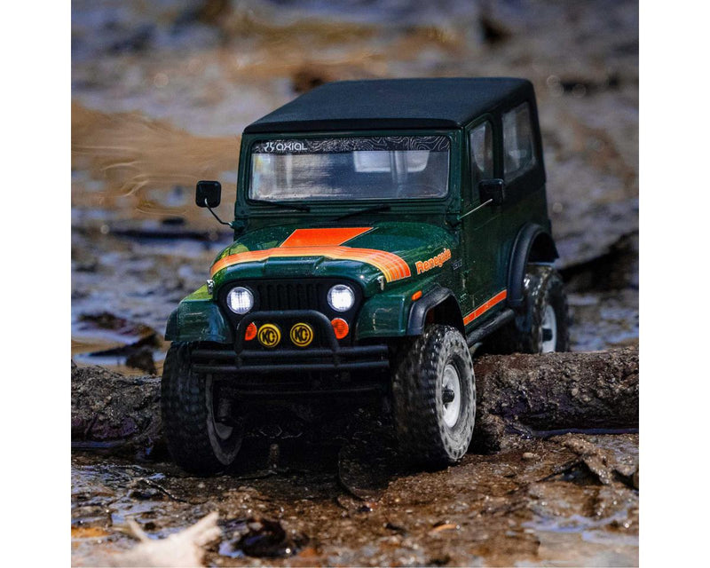 AXI-3273T ****PRE-ORDER**** Axial SCX30 Jeep CJ-7 Renegade 1/30 4WD RTR Scale Mini Crawler w/2.4GHz Radio, Battery & Charger