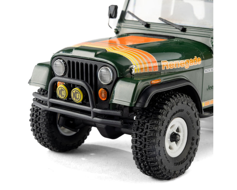 AXI-3273T ****PRE-ORDER**** Axial SCX30 Jeep CJ-7 Renegade 1/30 4WD RTR Scale Mini Crawler w/2.4GHz Radio, Battery & Charger