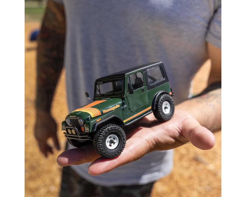 AXI-3273T ****PRE-ORDER**** Axial SCX30 Jeep CJ-7 Renegade 1/30 4WD RTR Scale Mini Crawler w/2.4GHz Radio, Battery & Charger