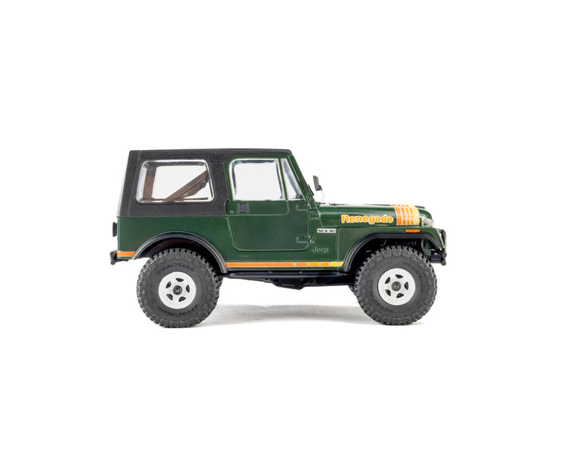 AXI-3273T ****PRE-ORDER**** Axial SCX30 Jeep CJ-7 Renegade 1/30 4WD RTR Scale Mini Crawler w/2.4GHz Radio, Battery & Charger