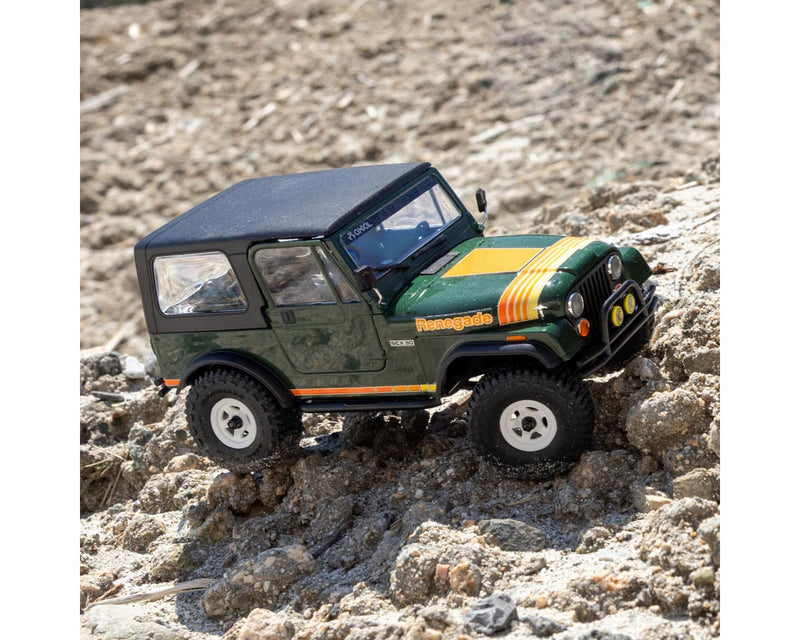 AXI-3273T ****PRE-ORDER**** Axial SCX30 Jeep CJ-7 Renegade 1/30 4WD RTR Scale Mini Crawler w/2.4GHz Radio, Battery & Charger