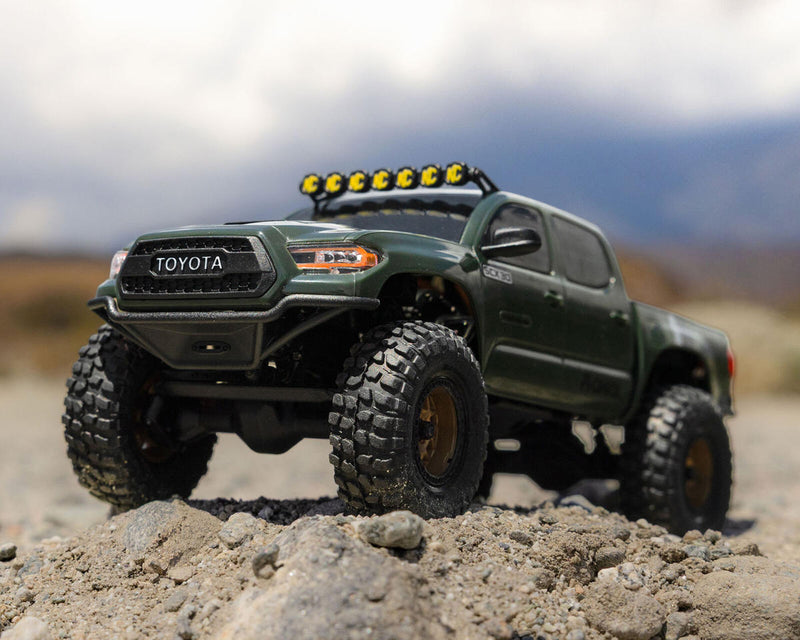 AXI-3289T ***PRE-ORDER*** Axial SCX30 Toyota Tacoma TRD Pro 1/30 4WD RTR Scale Mini Crawler w/2.4GHz Radio, Battery & Charger