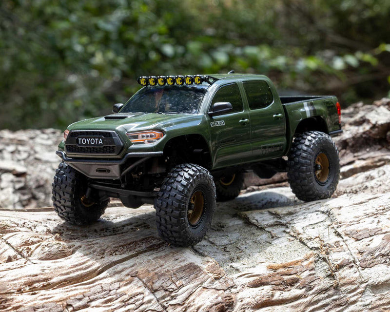 AXI-3289T ***PRE-ORDER*** Axial SCX30 Toyota Tacoma TRD Pro 1/30 4WD RTR Scale Mini Crawler w/2.4GHz Radio, Battery & Charger