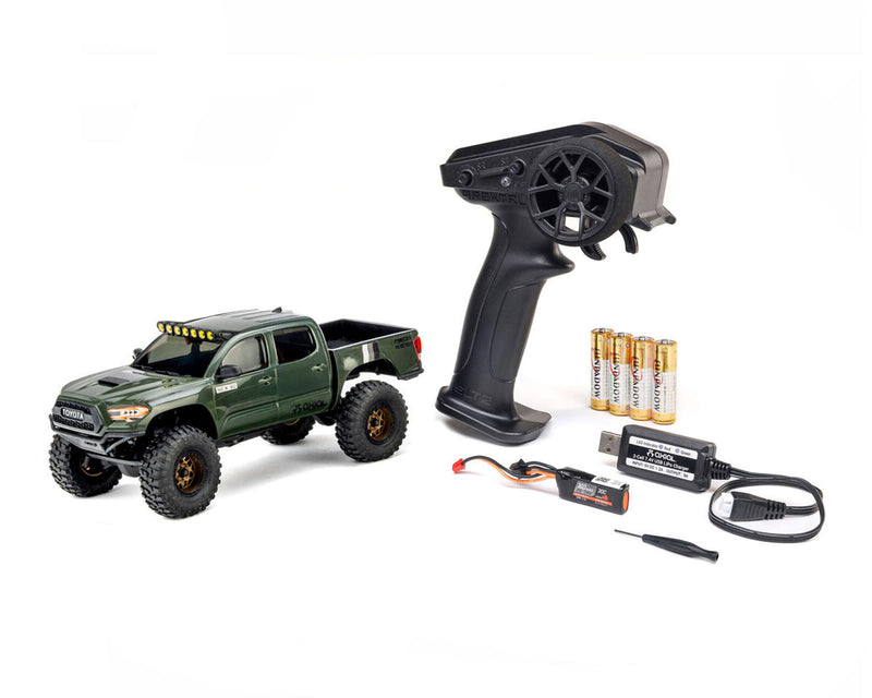 AXI-3289T ***PRE-ORDER*** Axial SCX30 Toyota Tacoma TRD Pro 1/30 4WD RTR Scale Mini Crawler w/2.4GHz Radio, Battery & Charger