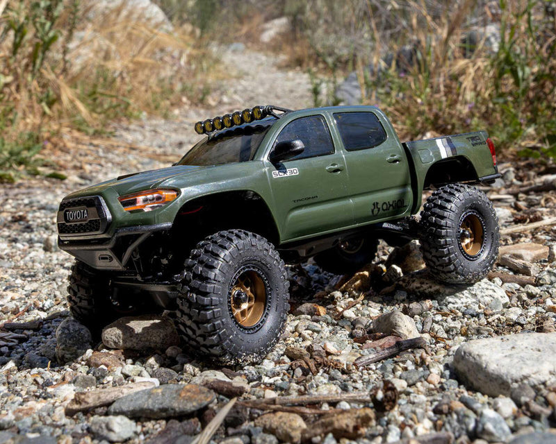 AXI-3289T ***PRE-ORDER*** Axial SCX30 Toyota Tacoma TRD Pro 1/30 4WD RTR Scale Mini Crawler w/2.4GHz Radio, Battery & Charger