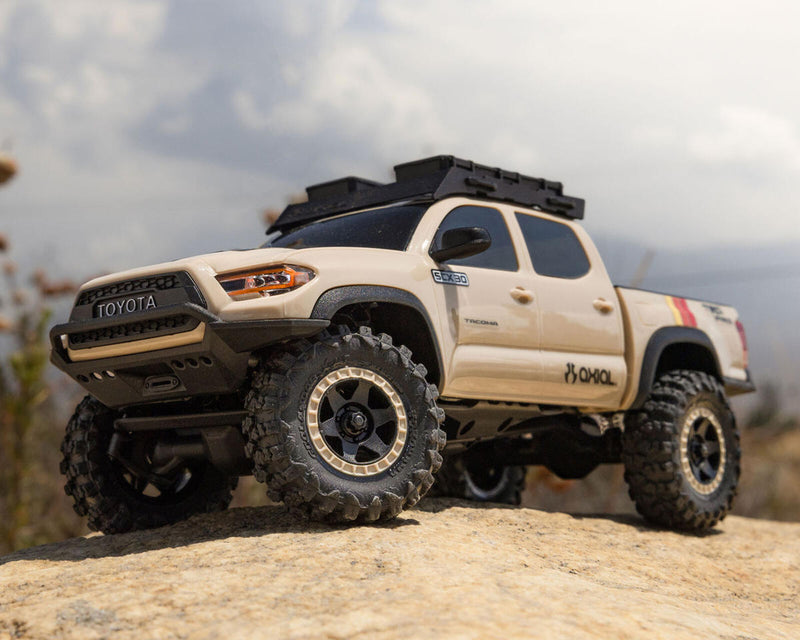 AXI-3289T ***PRE-ORDER*** Axial SCX30 Toyota Tacoma TRD Pro 1/30 4WD RTR Scale Mini Crawler w/2.4GHz Radio, Battery & Charger