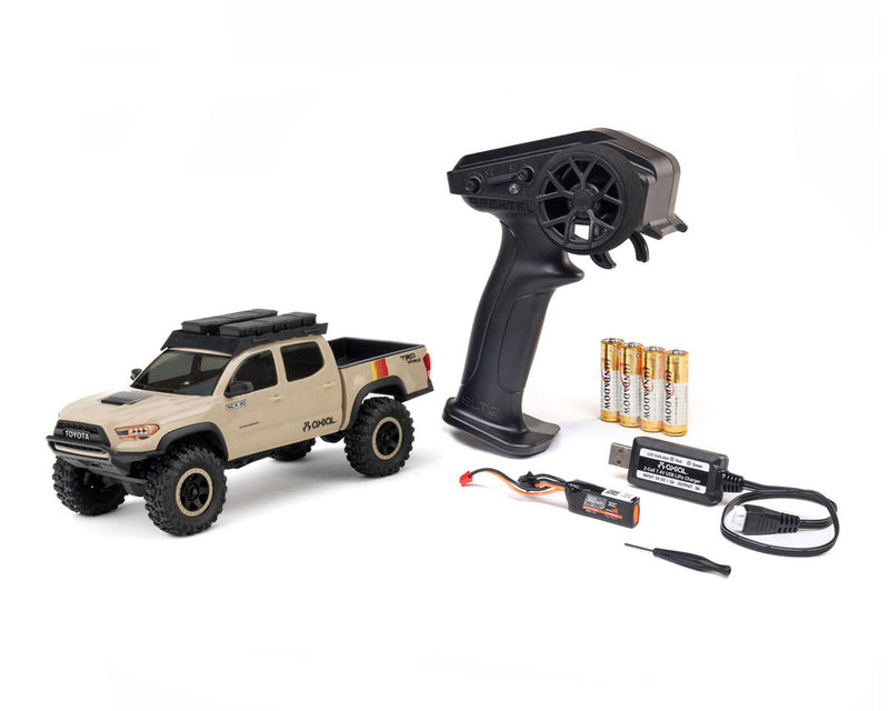 AXI-3289T ***PRE-ORDER*** Axial SCX30 Toyota Tacoma TRD Pro 1/30 4WD RTR Scale Mini Crawler w/2.4GHz Radio, Battery & Charger
