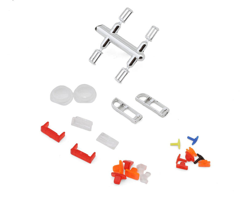 AXI-3339 Axial SCX30 Chevrolet K10 LED Light Lenses & Frames Set