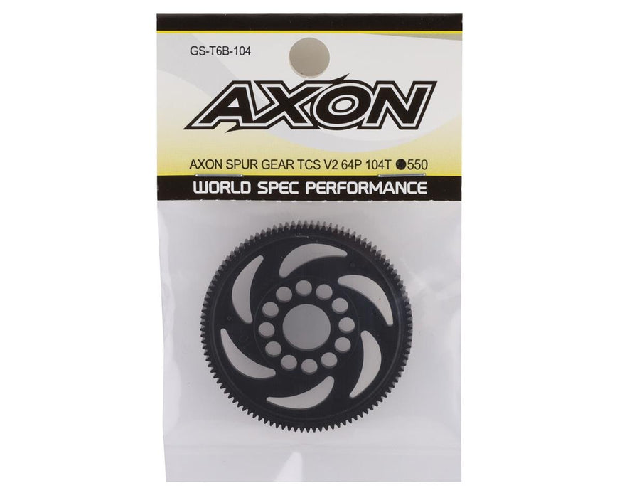 GS-T6B-104 Axon TCS V2 64P Spur Gear (104T)