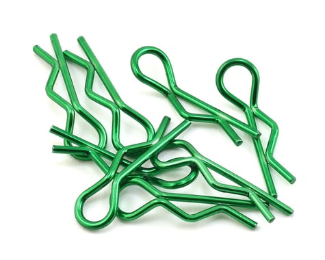 BDBC-8GR Bittydesign 1/10 Body Clips (Green)