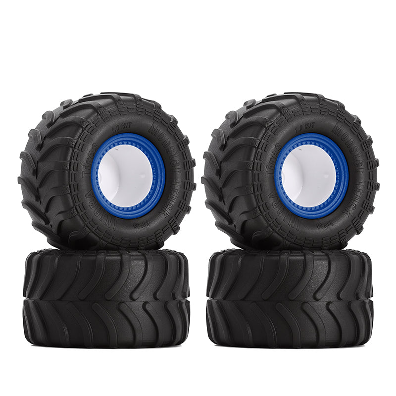 MT1012 NJORA 70*38mm Monster Truck Wheels Set for 1/18 1/24 RC Crawlers (4)