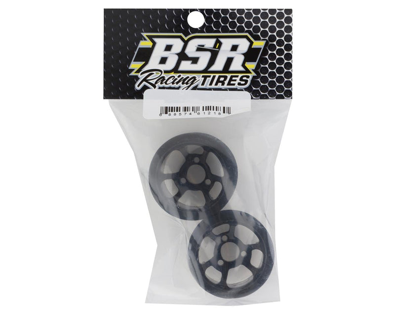 F1218 BSR Racing 1/12 Rear Mounted Foam Tires (2) (XX Pink)