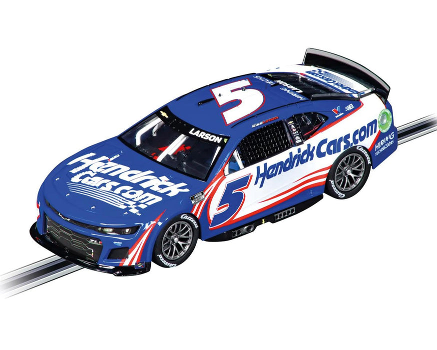 CCN25248 Carrera Evolution Nascar Darlington Showdown Analog 1/32 Slot Car Racing Track Set w/Two NASCAR Camaro NextGen ZL1 Cars