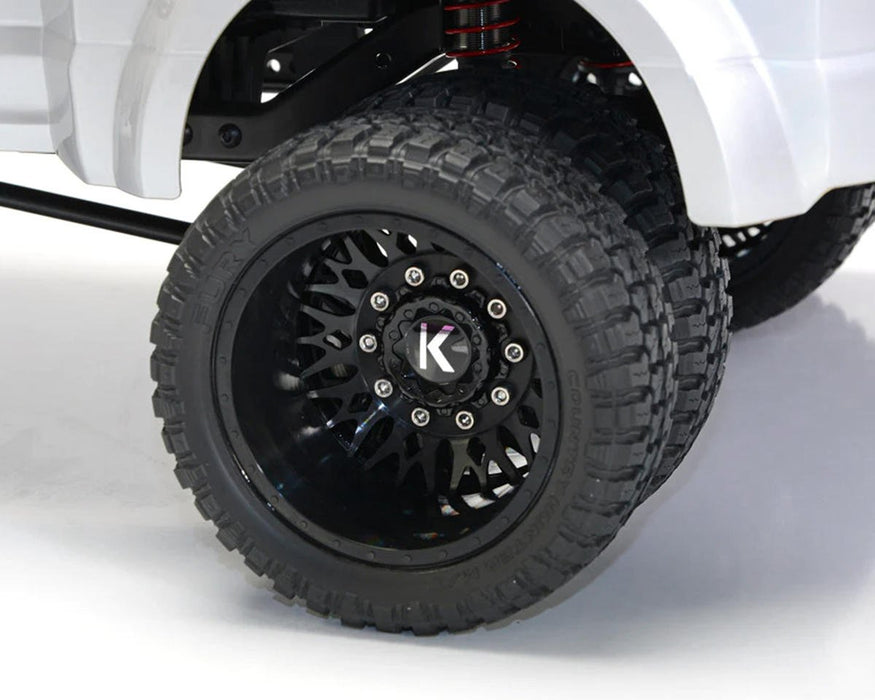 CEG8983 CEN Ford F450 SD KG1 Edition 1/10 RTR Custom Dually Truck (Silver Mercury) w/2.4GHz Radio