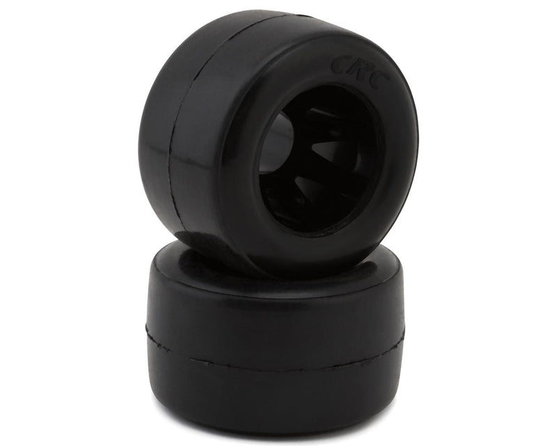 23121 CRC RT1 GTR 1/10 Rear Pre-Mounted Rubber GT Tire (2)