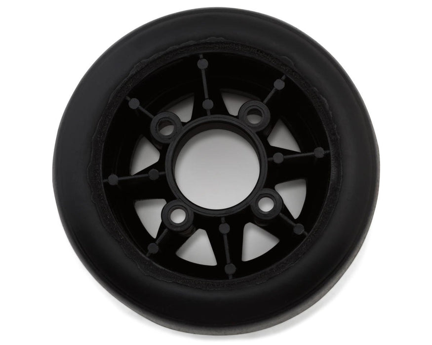 23121 CRC RT1 GTR 1/10 Rear Pre-Mounted Rubber GT Tire (2)