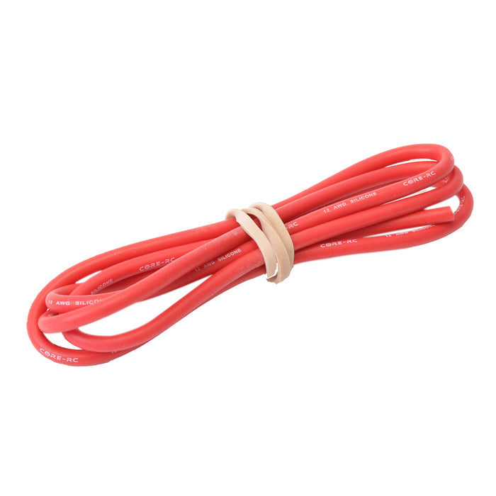 CR050 Core RC Silicone Wire 12AWG - Red ! Meter
