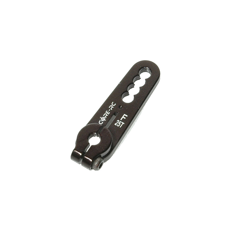 CR117 Alloy Servo Arm Futaba Black