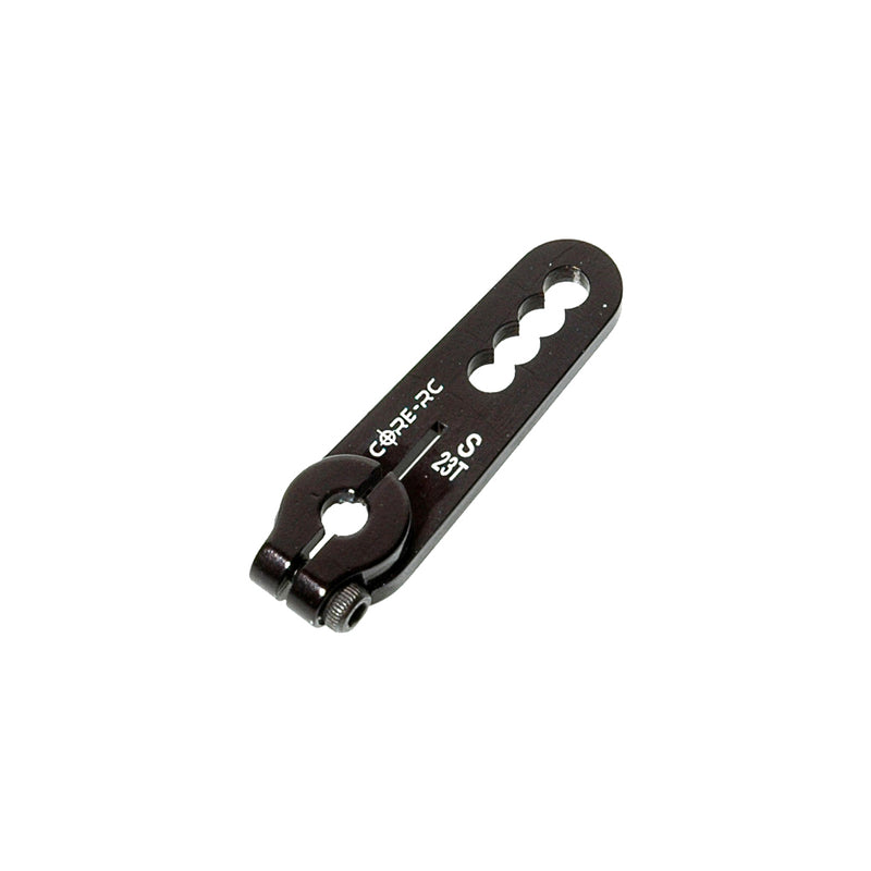 CR118 Core RC Alloy Servo Arm KO/Sanwa Black