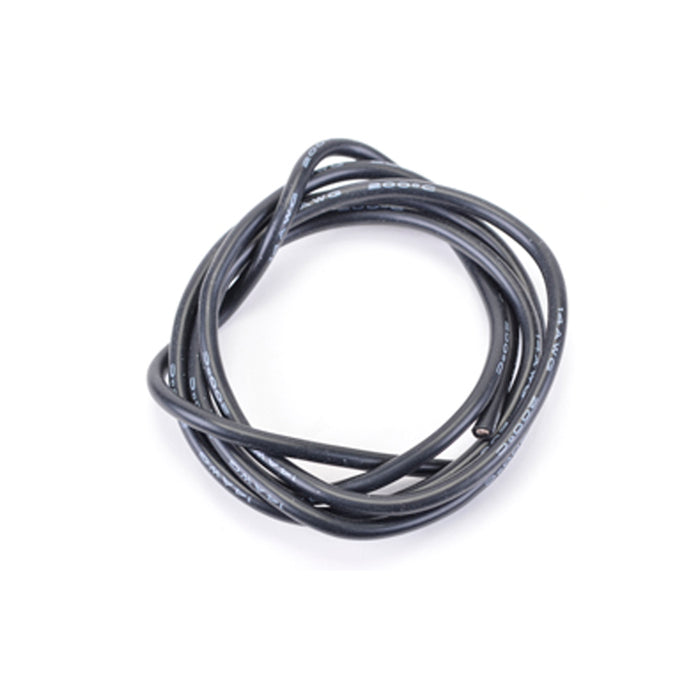 CR288 Core RC 16AWG Silicone Wire Black 1 Meter
