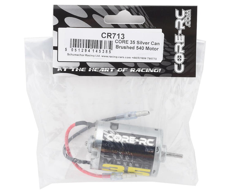 CR713 Core RC 35 Silver Brushed 540 Motor