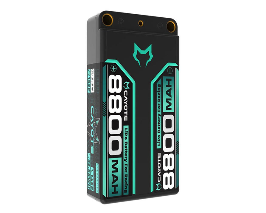 CYE881S145B Cayote 1/12 1S 145C Racing LiPo Battery (3.7V/8800mAh) w/5mm Bullets
