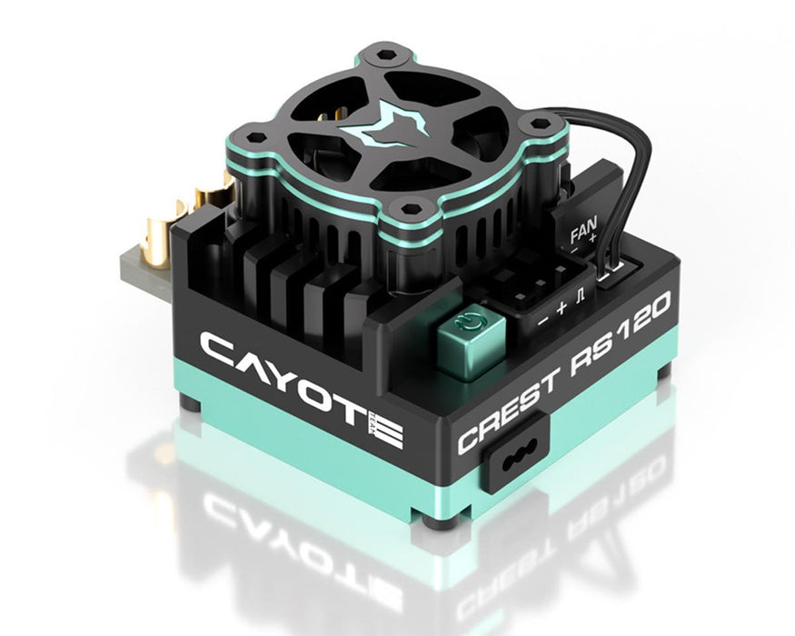 CYEA11002 Cayote Crest RS120 1/10 Stock 120A Sensored Brushless Competition ESC